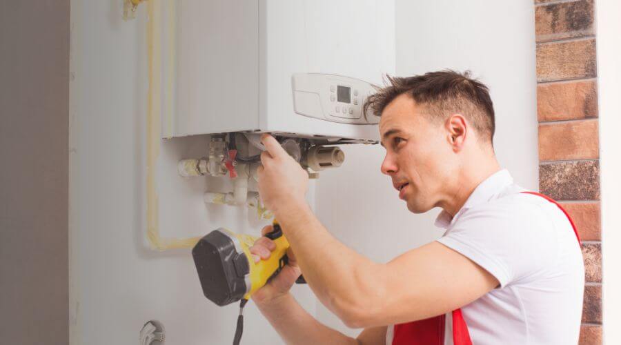 Local tankless water heater installation in Zion, IL